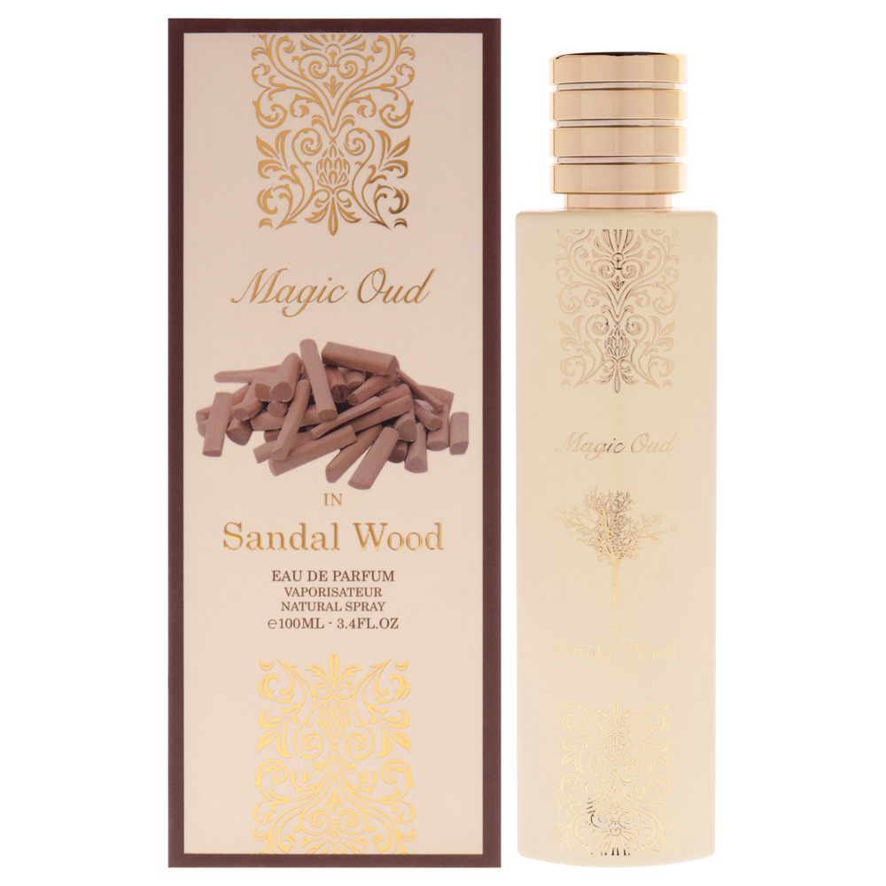 Magic Oud - In Sandalwood by Paris Corner for Unisex - 3.4 oz EDP Spray